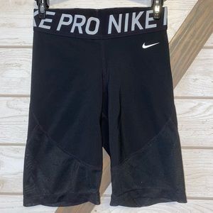 Nike pro biker shorts